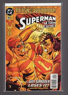 Buy DC Comics Action Comics Superman #709 Guy Gardner Loses It 1995 • 1.59£