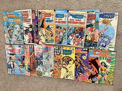 Buy Lot Of 19 Bronze / Copper Age Wonder Woman Comics Including Issue 300 • 63.54£