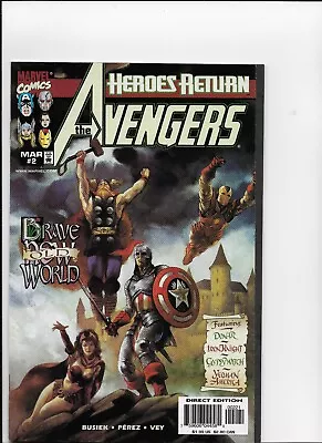Buy Avengers # 2 Variiant NM Marvel Comics George Perez  Art 1998 Series • 4.50£