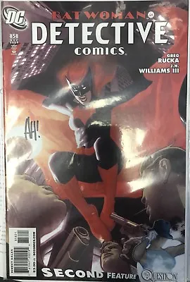 Buy (2009) Detective Comics #858 1:10 SIGNED Adam Hughes Variant Cover! BATWOMAN! • 55.33£