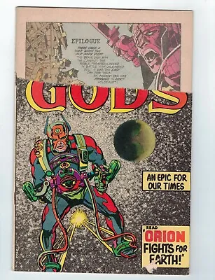 Buy New Gods #1 Jack Kirby - 1971 - 1st Orion 1st Apokolips 1st Lightray 1st Metron • 27.66£