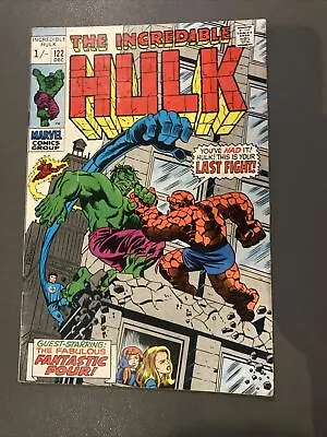 Buy The Incredible Hulk #122 - Marvel Comics 1969 - Back Issue • 80£