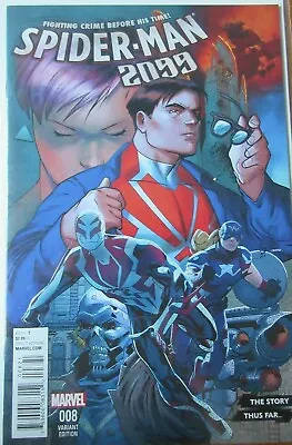 Buy Spider-Man 2099 #8 Variant Edition : The Story Thus Far Marvel Comic Book  NM • 6.35£
