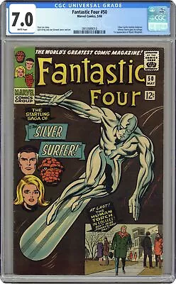 Buy Fantastic Four #50 CGC 7.0 1966 0910989010 • 514.24£