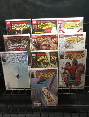 Buy Marvel Comics Amazing Spider-Man Lot #550-559 All NM Unread 2008 • 36.17£