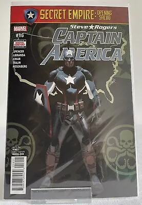 Buy Captain America Steve Rogers #16 Cover A Marvel Comics June 2017 • 4.50£