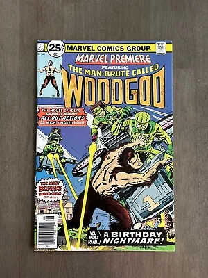 Buy Marvel Premiere #31 (Aug 1976) 1st App Woodgod - High Grade! • 7.99£