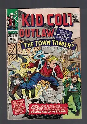 Buy Marvel  Comics Kid Colt Outlaw Vol 1  No. 131 November  1966 25c USA • 4.99£