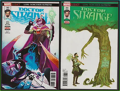 Buy Doctor Strange #382 383 (2018) Loki 1st Print Set Walta Donny Cates Marvel Nm- • 22.16£