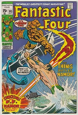 Buy Fantastic Four #103  (Marvel 1970) VFN • 44.95£