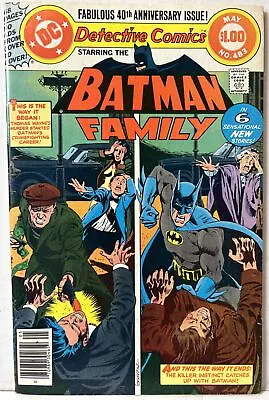 Buy Detective Comics (1937) #483 Batman Family DC Comics 1979 VF- • 7.11£