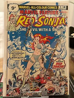 Buy Marvel Feature Presents... Red Sonja Vol. 2 #4 (1976) - Marvel • 9.95£