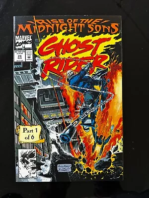 Buy GHOST RIDER 28 1992 Marvel Comic KEY 1st Appearance Lilith/Midnight Sons • 16£