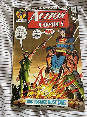 Buy Action Comics (DC, 1971) #402 VG Superman Neal Adams Cover • 6.40£