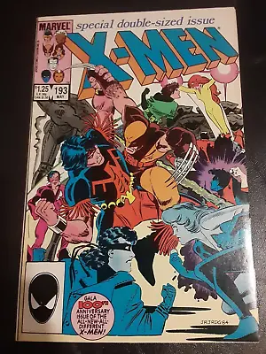 Buy Uncanny X-Men #193 VF 1985 • 9.46£