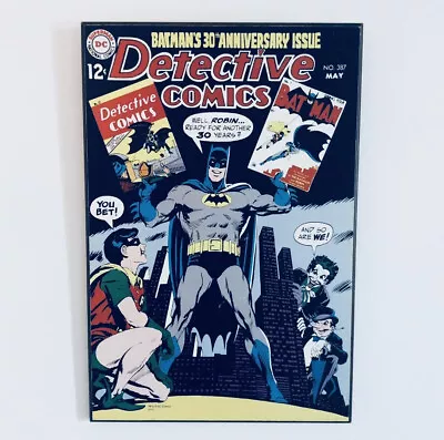 Buy Batman Wooden Wall Plaque || 13x19” || Detective Comics #387 || DC • 23.64£
