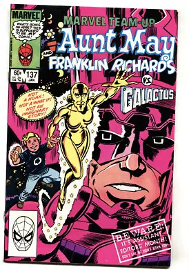 Buy Marvel Team-up #137-Galactus-Aunt May-comic Book VF/NM • 26.47£