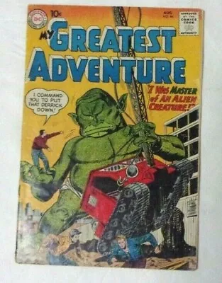 Buy My Greatest Adventure #46 1960 Sold Vg Minus Dillin Monster Cov,3 Stories • 23.72£