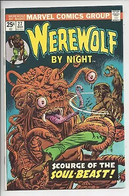 Buy Werewolf #27 VF-(7.5) 1975 - Gil Kane Tongue Slashing Cover • 11.85£