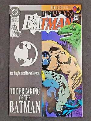 Buy High Grade Batman #497 (1993) DC Comics Bane Breaks Batman!  • 7.90£