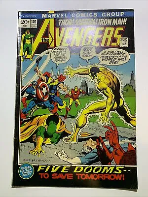 Buy Avengers #101 Thor Captain America Iron Man Harlan Ellison Story • 15.89£