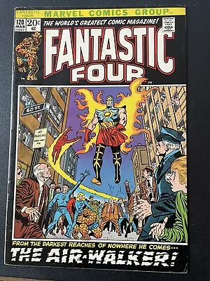 Buy Fantastic Four #120 1st Appearance Air Walker Key 1972 Herald Of Galactus Marvel • 15.98£