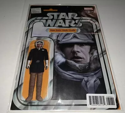 Buy Marvel Comics- Star Wars #34 Han Solo: Hoth Outfit JTC Action Figure Variant • 128.10£