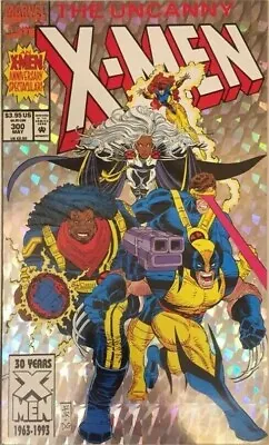 Buy The Uncanny X-Men #300 May 1993 VFINE- 7.5 Foil Cover, Mint • 12.99£