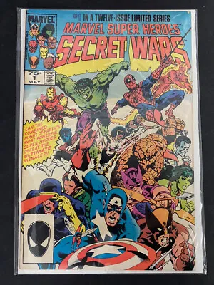 Buy Secret Wars #1 Rare Second Print 1984 • 70£