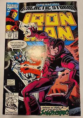 Buy IRON MAN #278 1st App. Of Shatterax 1992 All 1-332 Issues Listed! (9.2) NM- • 6.43£