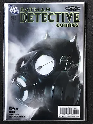 Buy DC Comics Batman Detective Comics #872 Jock Black Mirror Lovely Condition • 12.99£