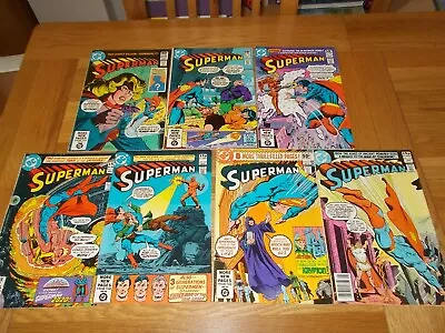 Buy 7 X DC Comics Superman  343-365  Collection • 3.99£