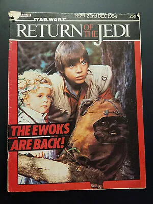 Buy Return Of The Jedi No 79 December 22nd 1984, Star Wars Weekly UK Marvel Comic  • 6.99£