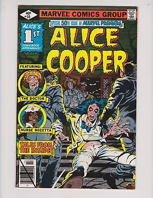 Buy Marvel Premiere #50 1979 Alice Cooper! Tales From The Inside! Sutton & Austin • 39.97£