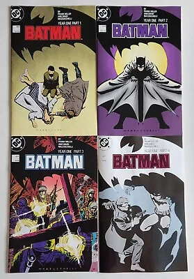 Buy Batman Year One #404-407 NM Frank Miller Multiple 1st Apps DC Comics Facsimiles  • 19.71£