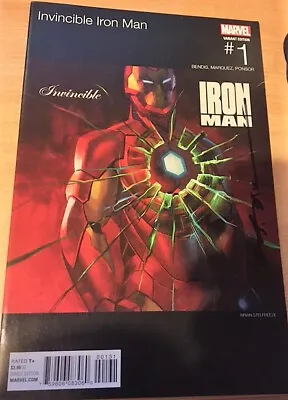 Buy Marvel Invincible Iron Man #1 Hip Hop Variant Signed Brian Stelfreeze • 39.99£