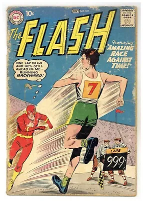 Buy Flash 107 Gorilla Grodd Trilogy Part 2! Carmine Infantino! 1959 DC Comics F121 • 107.52£