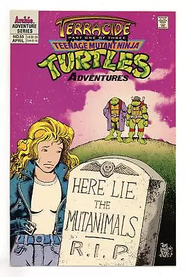 Buy Teenage Mutant Ninja Turtles Adventures #55 VF/NM 9.0 1994 • 12.39£