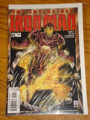 Buy Ironman #54 Vol3 The Invincible Marvel Comics June 2002 • 3.49£