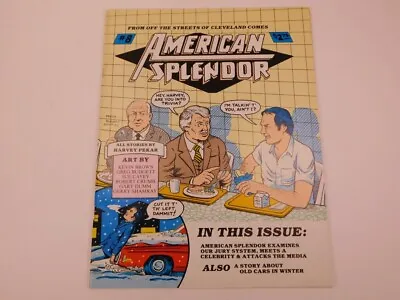 Buy American Splendor #8 VF 8.0 Underground Comic H Pekar R Crumb 1st Print Comix • 35.49£
