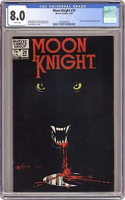 Buy Moon Knight #29 CGC 8.0 1983 3955699004 • 47.30£