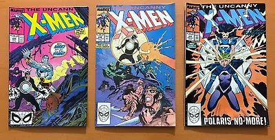 Buy Uncanny X-Men #248, 249 & 250 (Marvel 1989) 3 X VF+/- Comics. • 18.38£