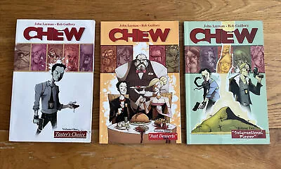 Buy CHEW #1, #2 & #3 Graphic Novels Comic John Layman Rob Guillory Image Comics • 12£