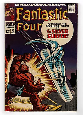 Buy Fantastic Four 55   The Thing Vs Silver Surfer • 79.05£