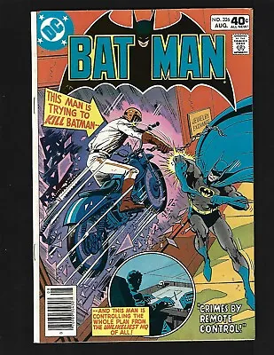 Buy Batman #326 VF- Aparo Novick Selina Kyle (Catwoman) Comm. Gordon Professor Milo • 8£