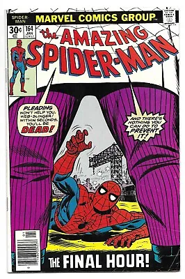 Buy The AMAZING SPIDER-MAN #164 BRONZE AGE MARVEL COMIC BOOK 1st Series Kingpin 1977 • 23.75£