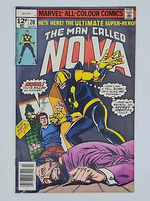 Buy Nova Vol:1 #20 1977 Marvel Comics Pence Variant • 4.95£
