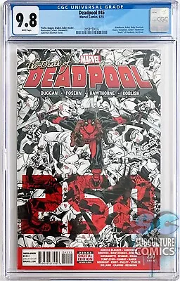 Buy Deadpool #45 (250) - The Death Of Deadpool - Last Issue - Marvel 2015 - Cgc 9.8 • 159.39£