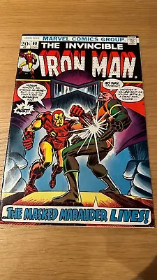 Buy Marvel Comics Iron Man #60 1973 US Copy Bag And Boarded • 10£