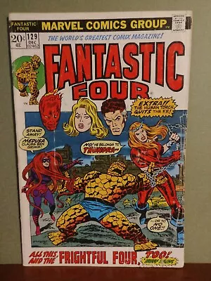 Buy Fantastic Four #129  1st Appearance Of Thundra   (1972)   3.0 • 18.26£